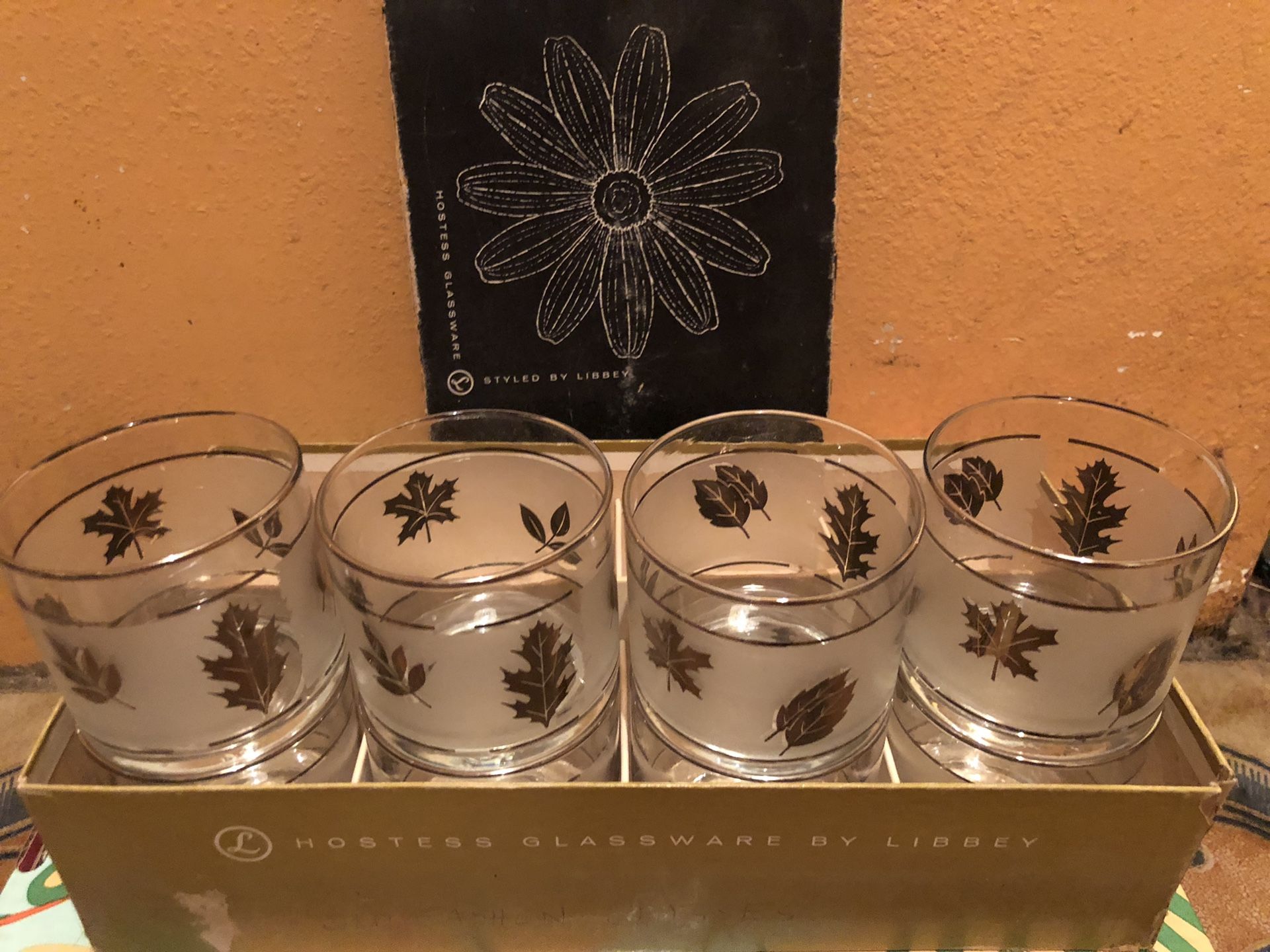 Vintage MCM Hostess glassware