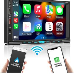 Touchscreen Car Stereo, Carplay, Bluetooth, Backup Camera