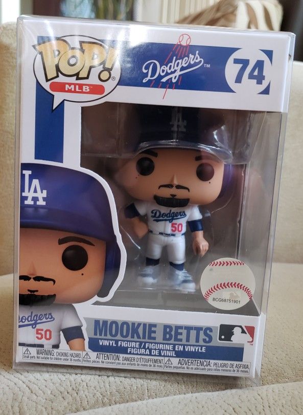 Funko MLB Los Angeles Dodgers POP MLB Mookie Betts Vinyl Figure 74