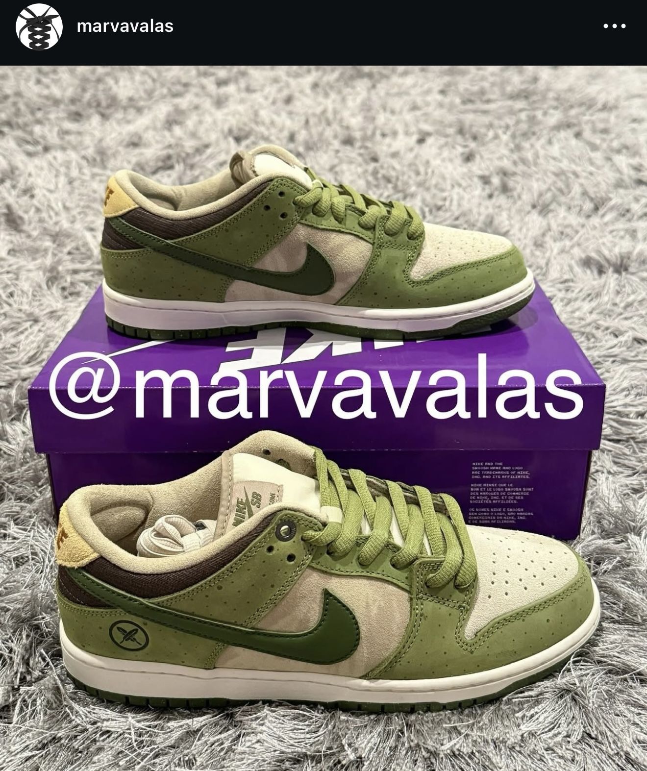Nike SB Dunk Low Yuto Horigome Matcha. Mens 10.5