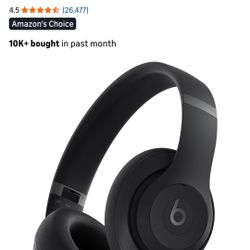 Beats Studio Pro-Premium Wireless Over-Ear Headphones- Up to 40-Hour Battery Life, Active Noise Cancelling, USB-C Lossless Audio, Apple & Android Comp