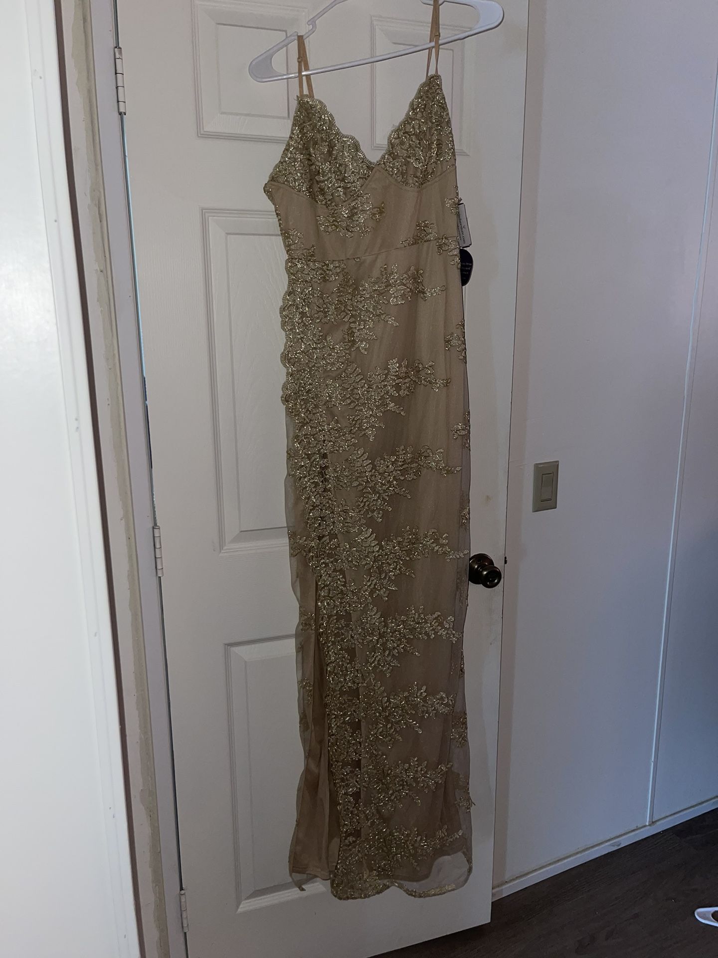 Gold Prom Dress