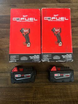 1/4" Hex Impact Driver and 1 battery 5.0