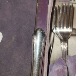 Vintage 1930s Silverware Set