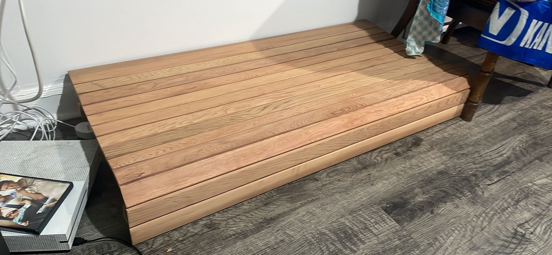 Wood Eucalyptus Bench