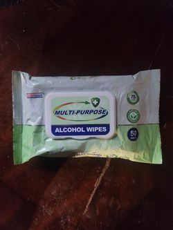 Many new boxes of Alcohol Multi Purpose Wipes 