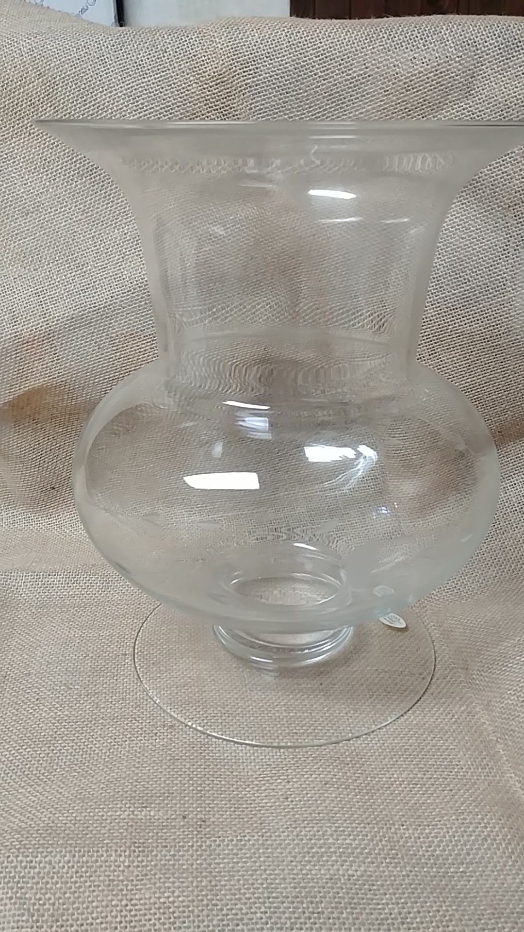 Princess House Crystal Large Vase #393