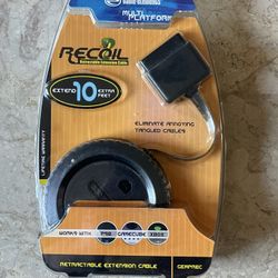 NEW Extra Long Recoil Controller Extension Cables for Nintendo PS2 GC XBOX