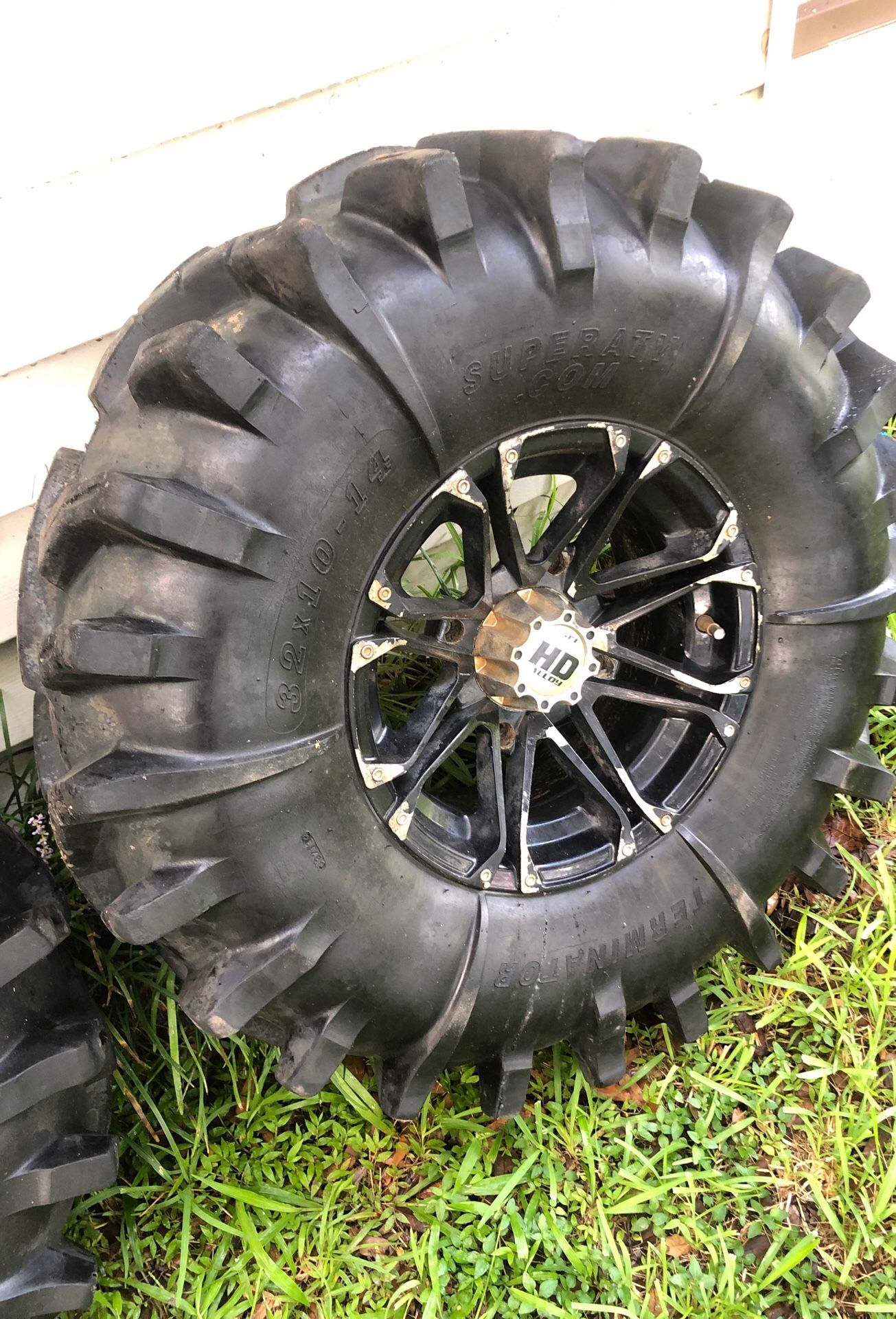 Atv mud tires all 4 for Sale in Baytown, TX OfferUp