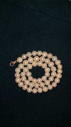 AAA pearl necklace 925 sterling silver clasp