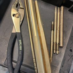 Brass Pliers And Punches 