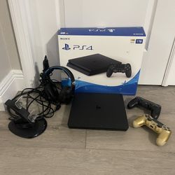 SONY PLAYSTATION 4 SLIM CONSOLE 1TB - Black