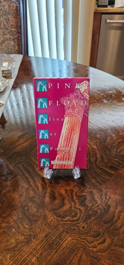 Pink Floyd Live At Pompeii Vhs / Music / Rock / Cassette / Tape / 80s / Memorabilia / Collectible / Collector / Man Cave / Vintage / Rare / Gift