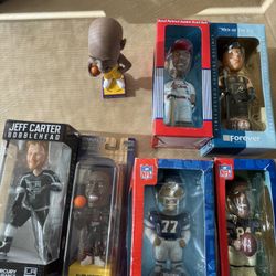 Bobbleheads Iverson Moss Pujols Payton 