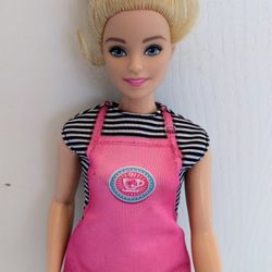 Barbie Coffee Shop Doll Only