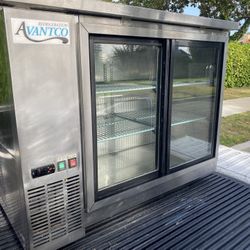 Avantco Back Bar Cooler 