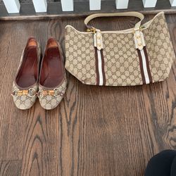 Gucci Purse And Shoes Size 8