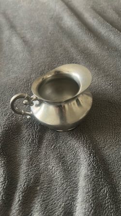 Silver-Tone Metal Gravy Boat
