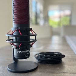 Hyperx Quadcast Condenser Microphone