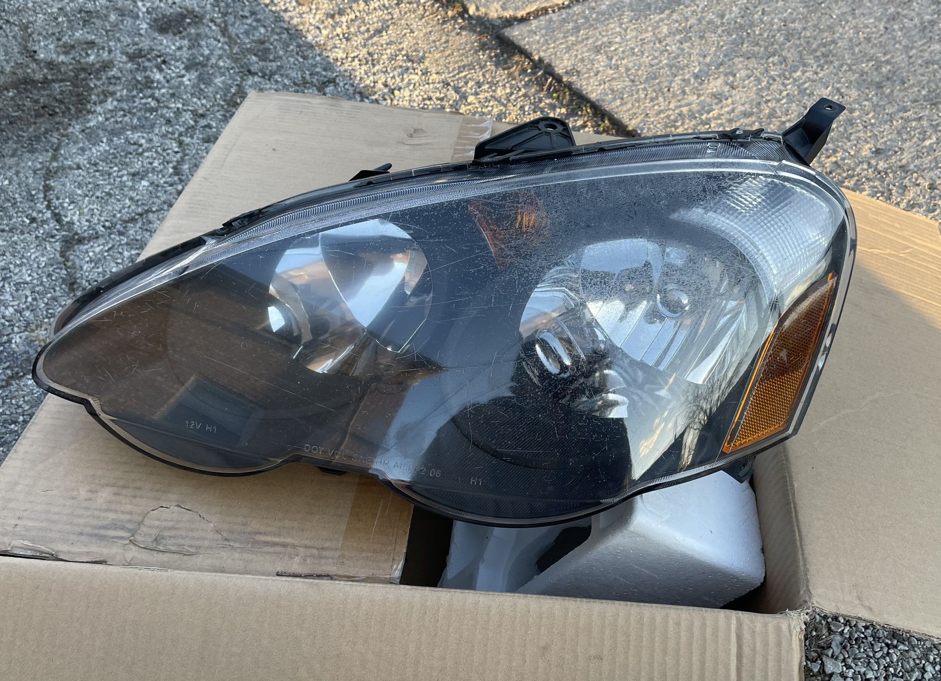 Driver Side Headlight For 02-04 RSX 