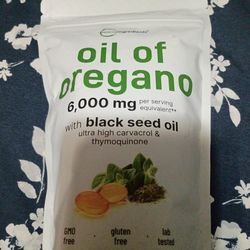 Oil of oregano 300 capsules