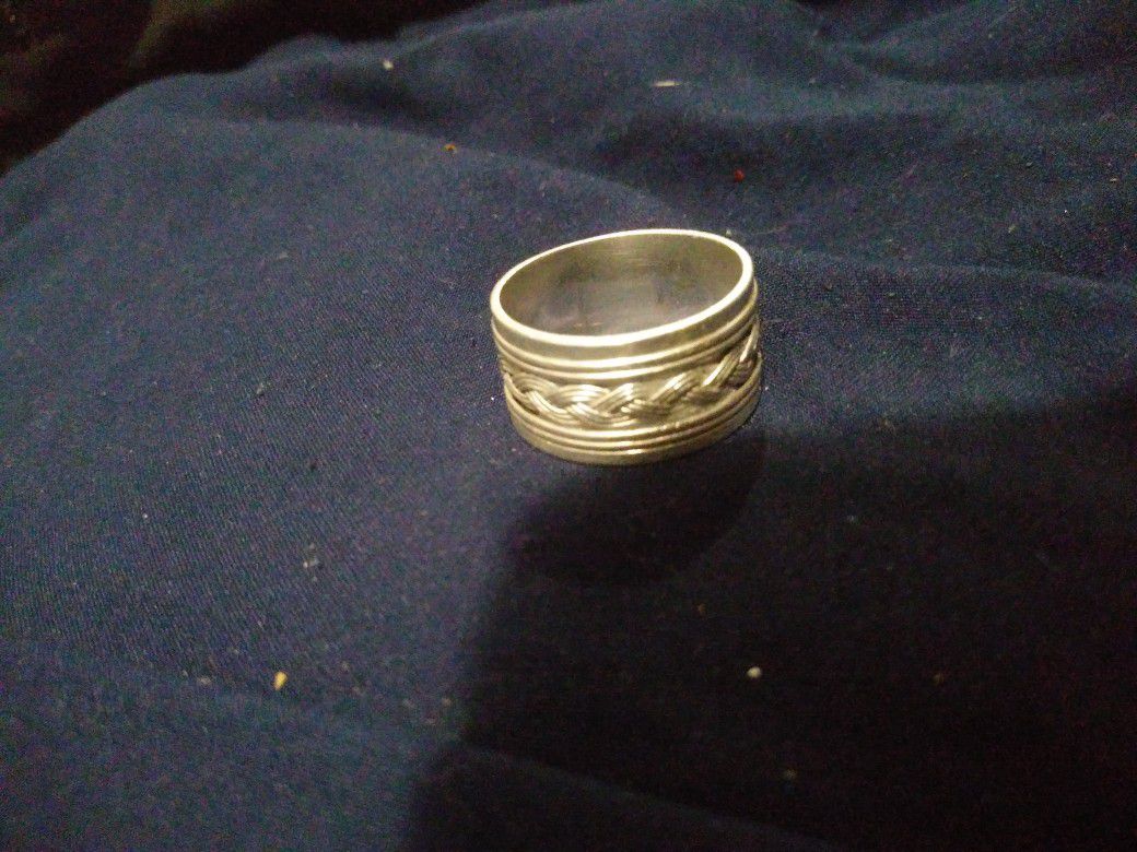 Mens Silver  Ring