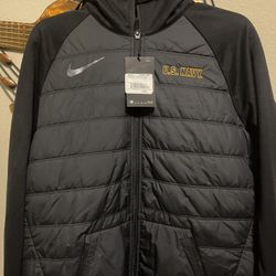 DEADSTOCK Nike Therma-FIT Legacy Hoodie custom U.S. NAVY size M.