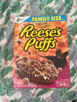 Travis Scott  Cereal box collectible