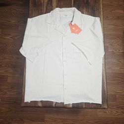 YoungLA Men's Off-White Button-up Shirt