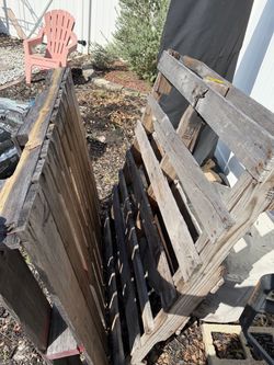 Two free pallets