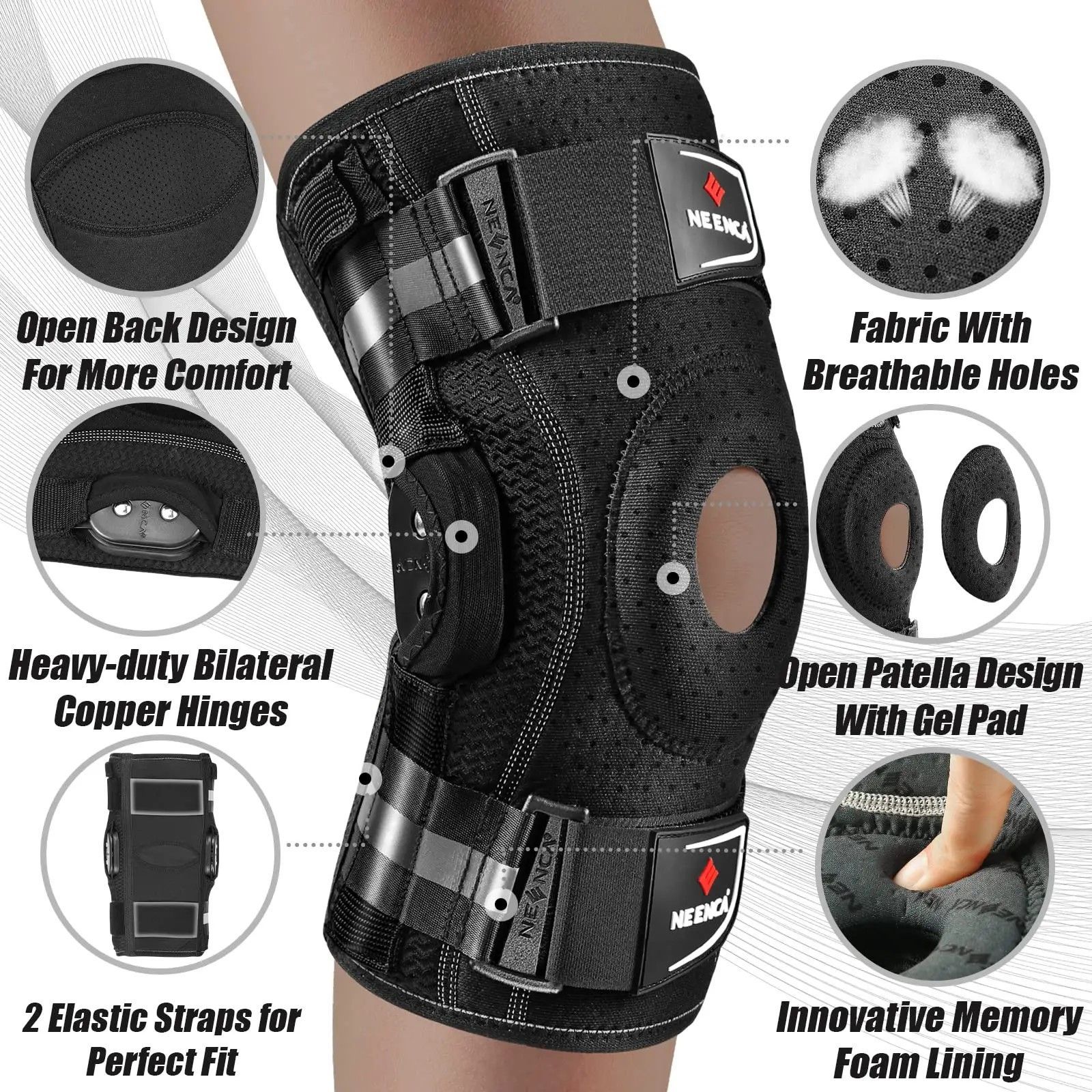NEENCA Professional Knee Brace for Knee Pain