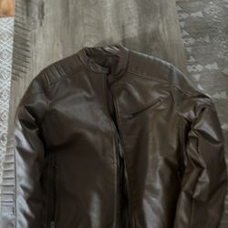Leather Jacket Brown 