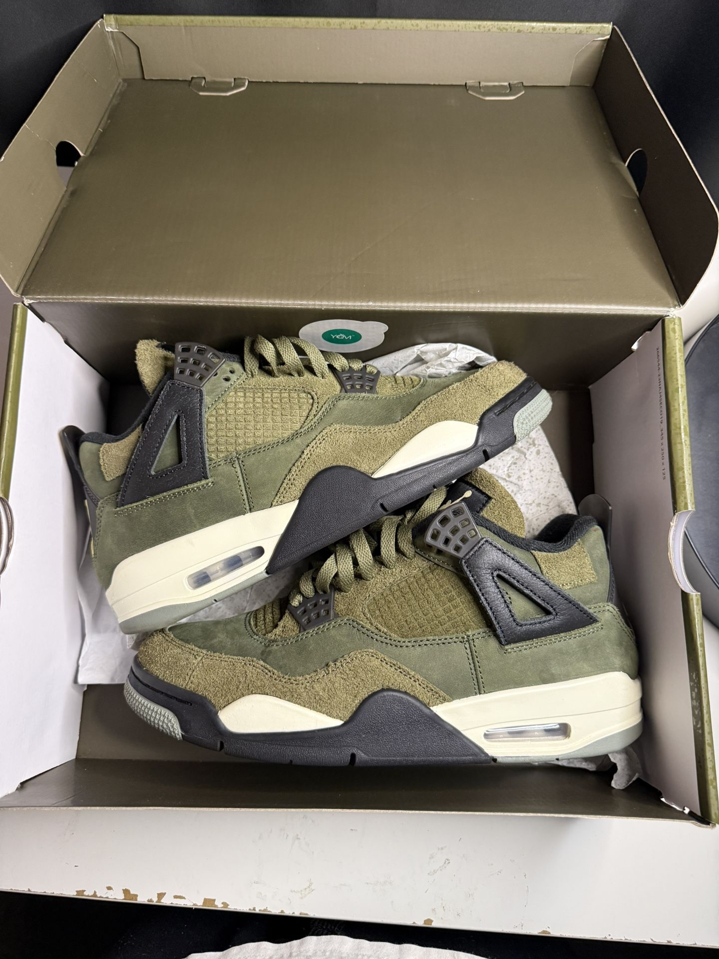 Air Jordan 4 Retro SE Craft 'Olive'