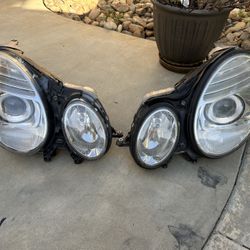 Mercedes 2008 E350 Left And Right Headlights OEM 