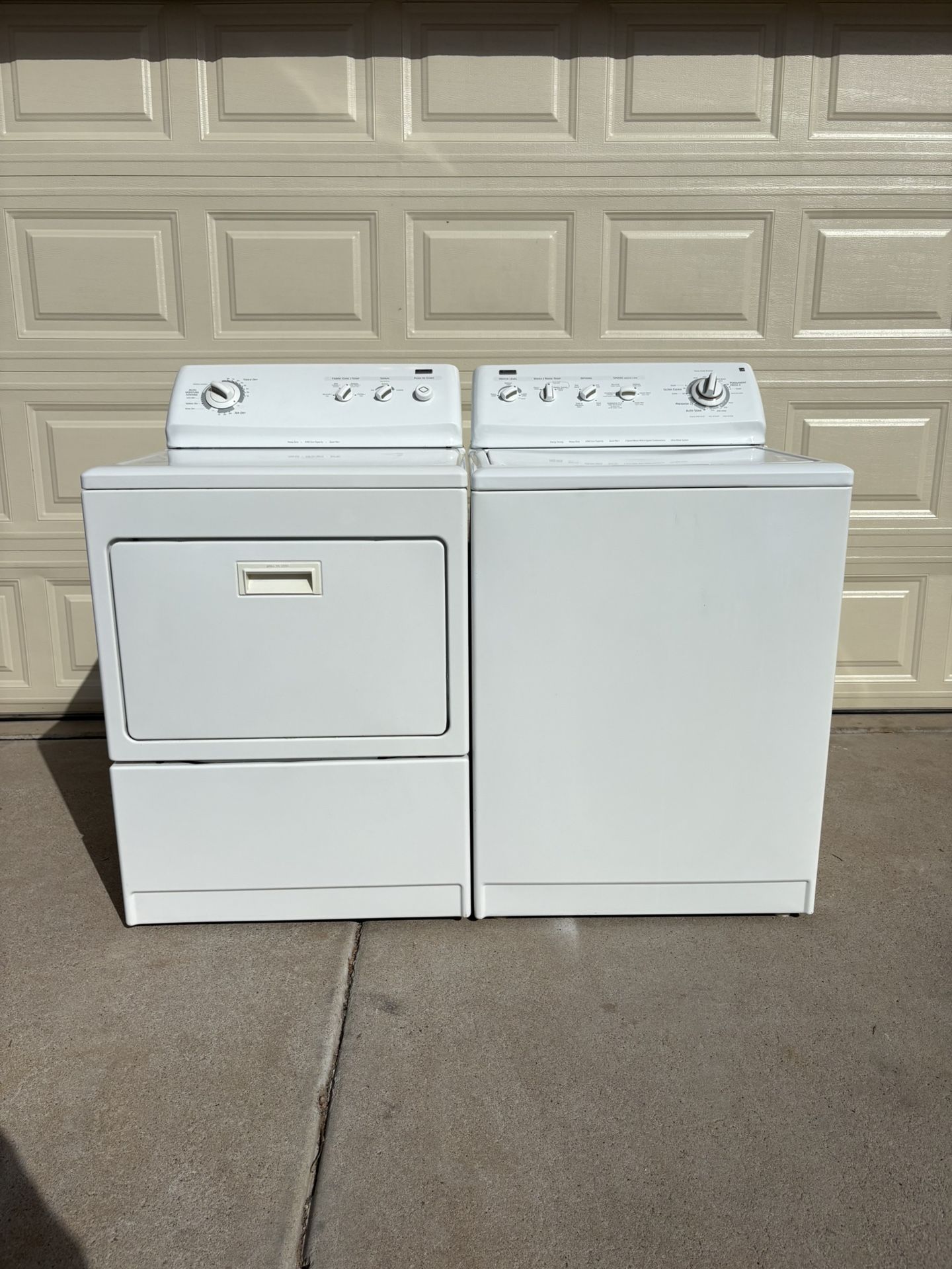 Washer And Dryer