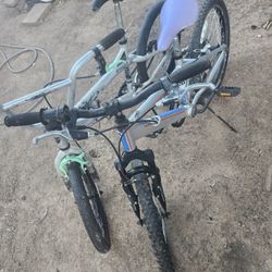 2Bikes 20inch VERY Good Tires And Tunew Tupes WORK PERFECT 
