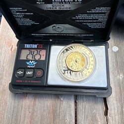 American Currencies Sacagawea Dollar Inlay Coin 2012 - Silver
