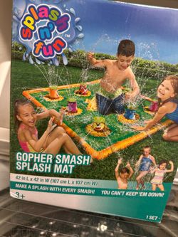 Gopher, smashing splash mat brand new in box never used