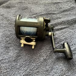 Shimano Triton TLD15 Reel, Lever Drag, 4BB, 450yds/20lb, 4.2:1, Made n Japan-EUC