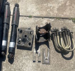drop spindle and rear flip kit Silverado 2inch drop spindle and rear flip kit