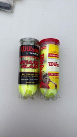 Wilson tennis balls