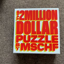 The 2 Million Dollar Puzzle By MSCHF (500 Pieces)