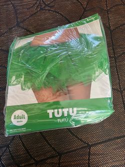 Halloween Costume Amscan Green Adult Tutu One Size