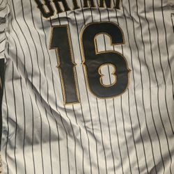 Ohtani Japan Gold & Black Jerseys 