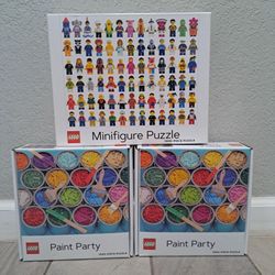 Lego Puzzel LOT of 3