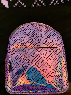 pink(brand)mini backpack/chrome/pink/blue/purple