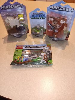 Minecraft Figures & Lego Polybag