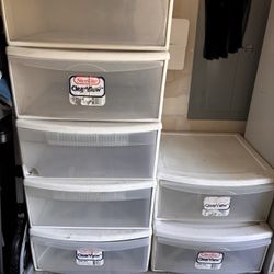Sterilite ClearView storage drawer, 45 Quart, 43L capacity.