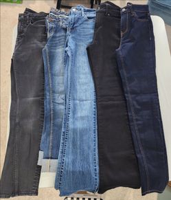 Women's Jeans (sizes 0-1) 5 Pair