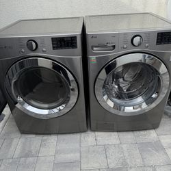 washer and dryer with container